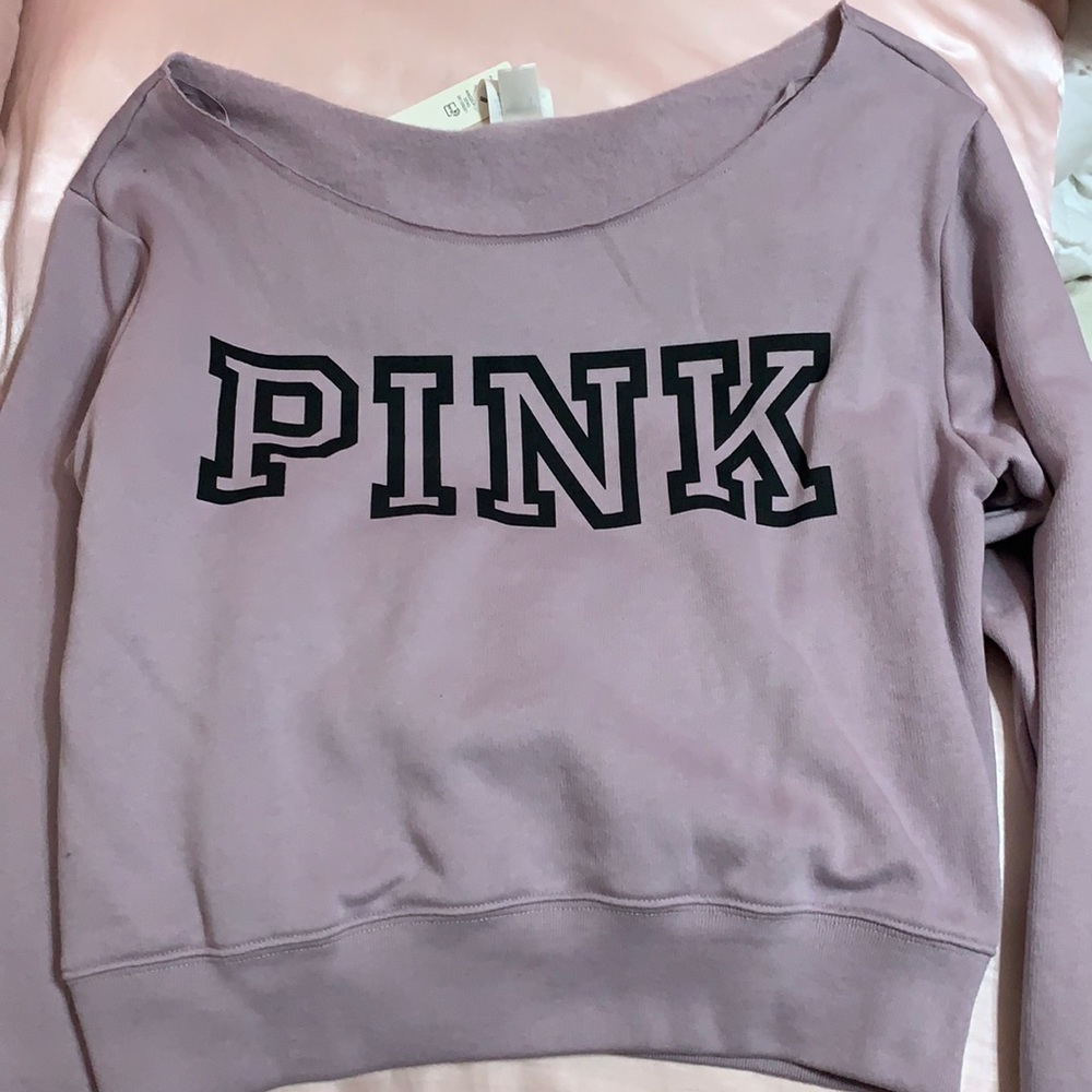 Pink crewneck
